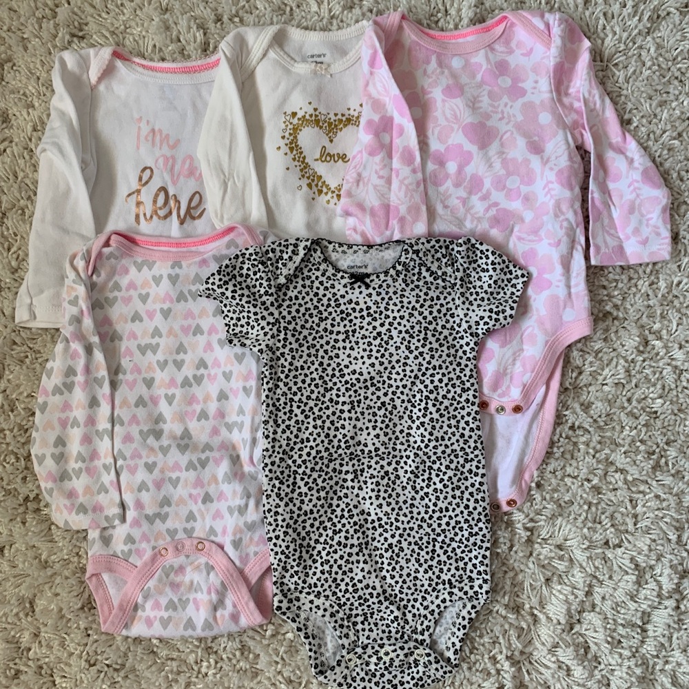 Baby girl onesies 12 months